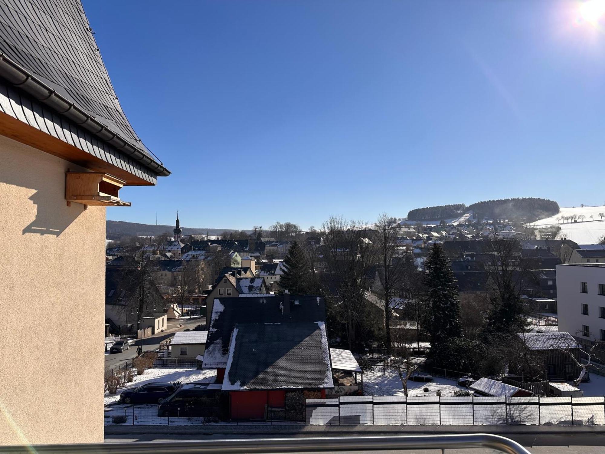 Urlaubshaus-Erzgebirge Hotel Zwoenitz ภายนอก รูปภาพ